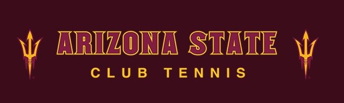 ASU club tennis logo